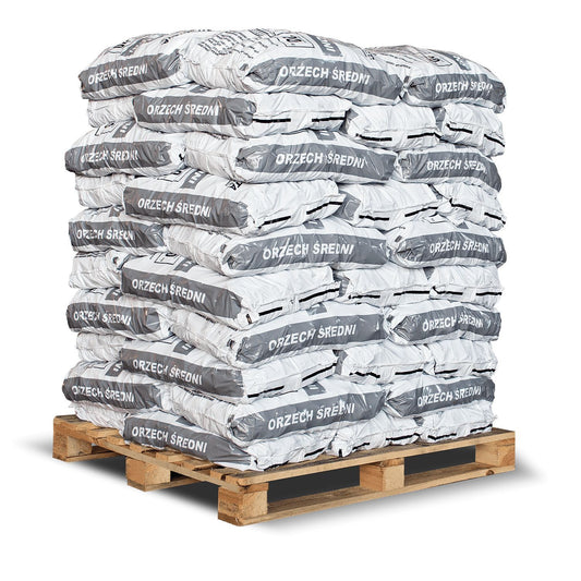 ANMAG Steinkohle 25 - 60 mm 20kg x 50 Sack Palette