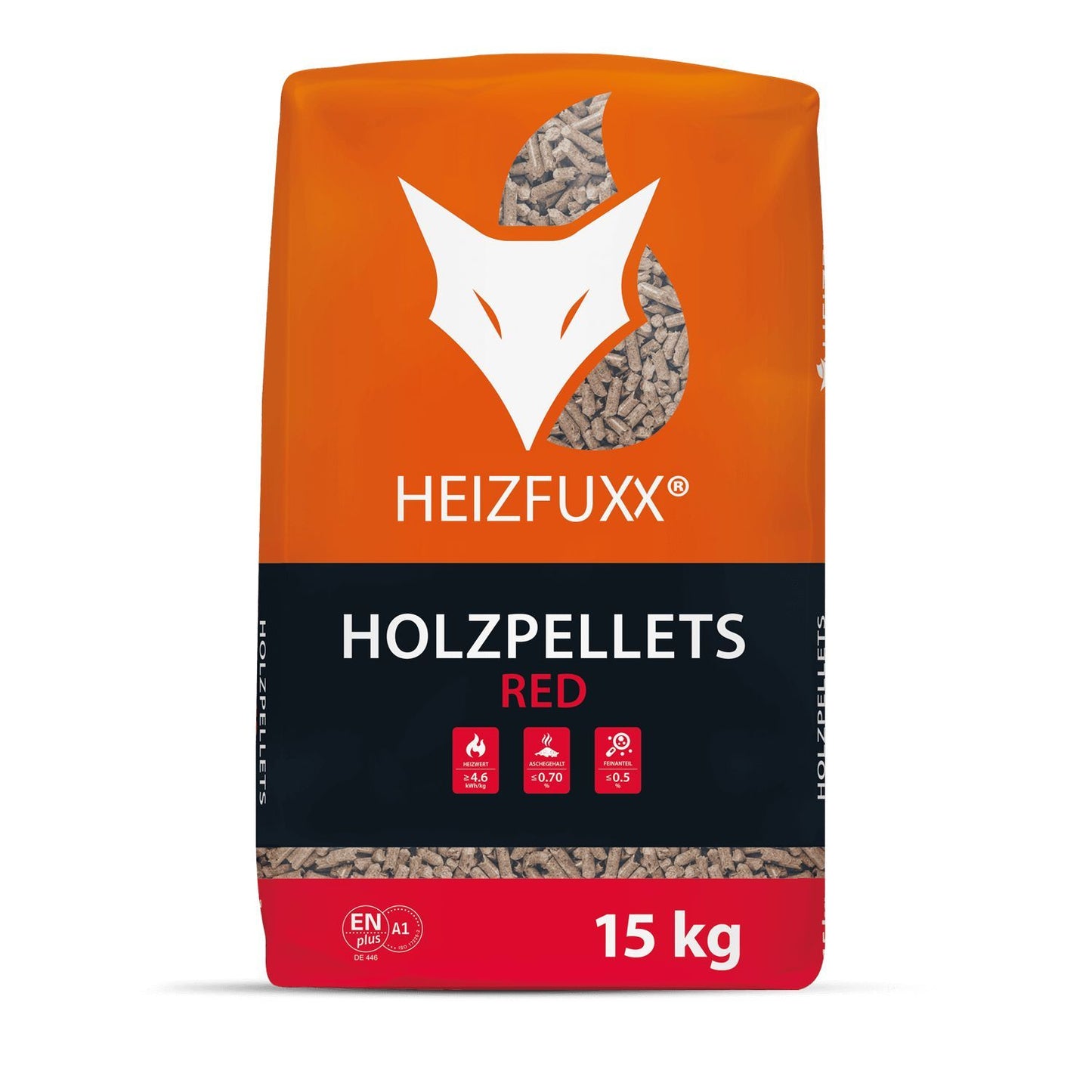 Heizfuxx Holzpellets Red 15kg x 65 Sack Palette