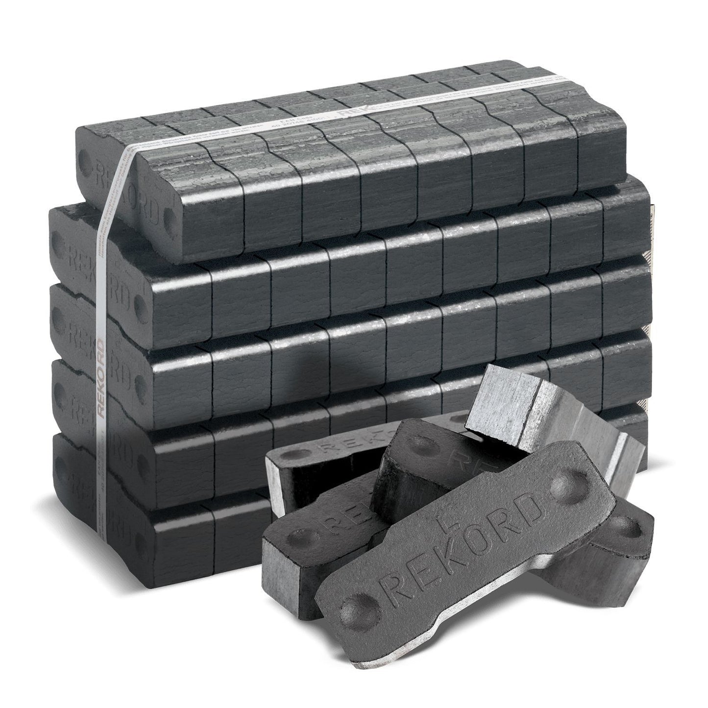 Rekord Braunkohlebriketts 25kg x 40 Gebinde Palette